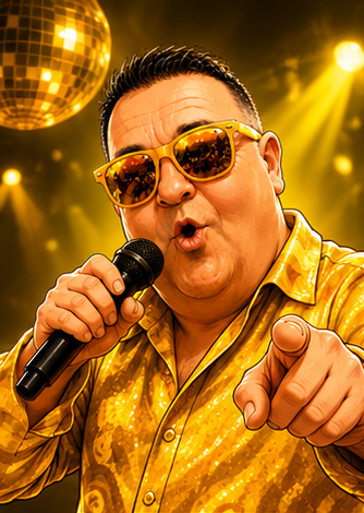 Feestzanger Silvio Hollandio optreden goud
